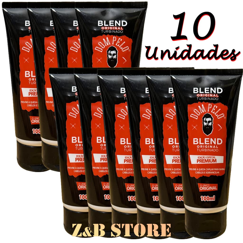 Kit com 10 Loção Capilar Dom Pelo 100ml – Antiqueda e Revitalização Raiz – Cabelo e Barba