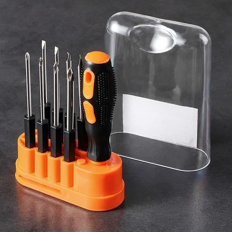 Jogo de Chave Fenda Philips 9 peças Estojo Multiuso Universal  Original