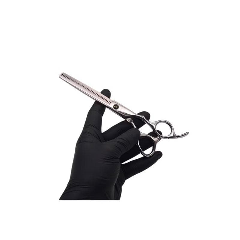 Tesoura Profissional Umi 6.5 Polegadas Desbaste Invertido Lâmina Inferior e Dentes Superiores