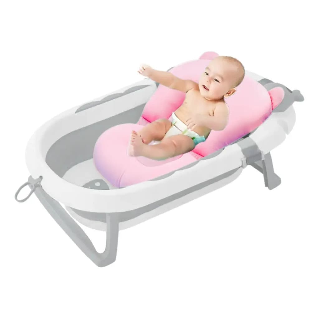 Banheira Infantil Vitoriana Com Caminha 40l Cor Rosad