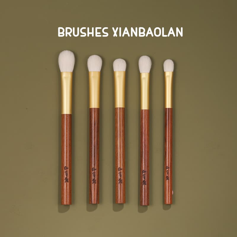 Senbaolan Qingchuan Pincel de sombra de lã fina Pincel de Base de colocação de cores grande Pincel multifuncional para m