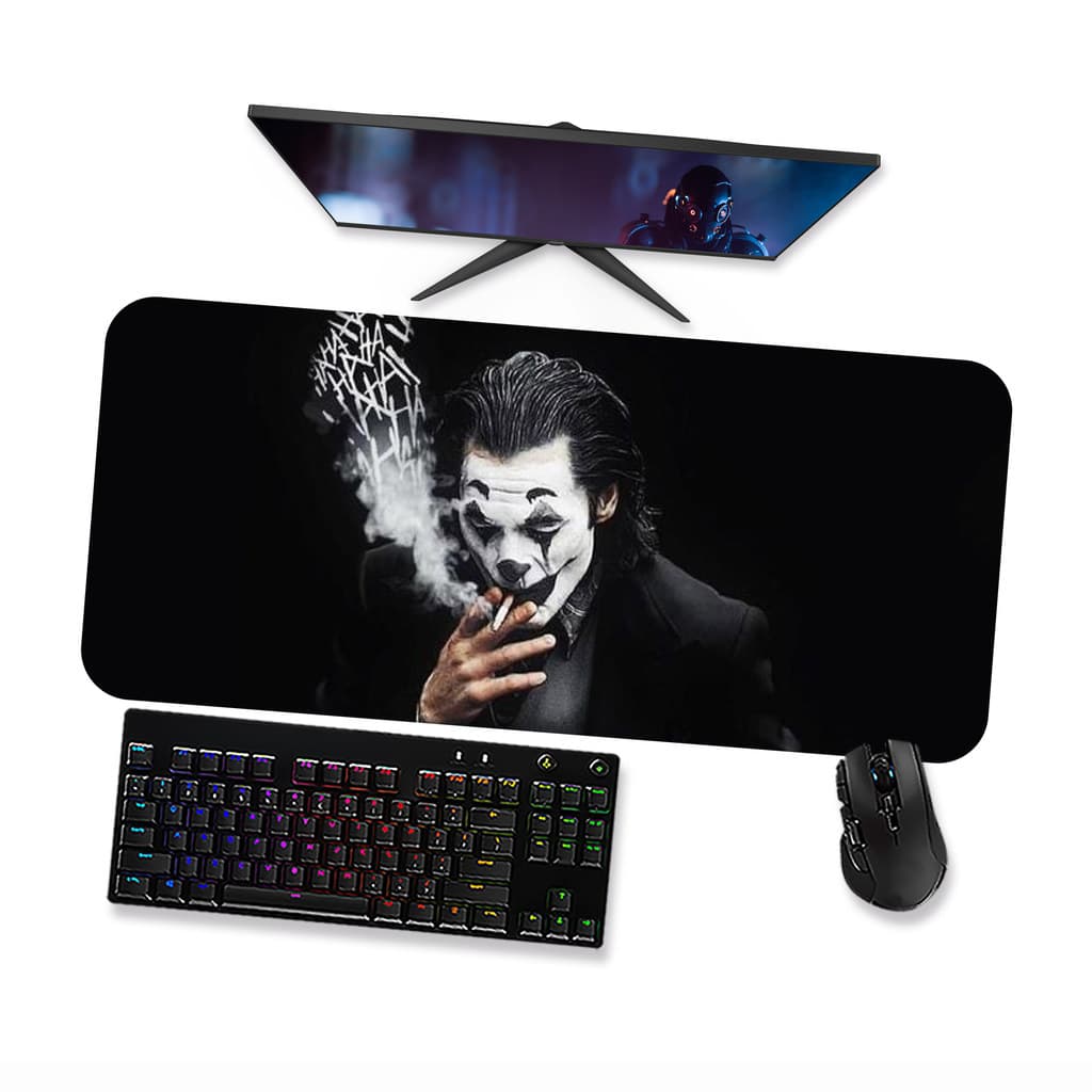 Mousepad CORINGA JOKER 19 Speed Costurado Mouse pad Gamer 90x40 70x30 80x40 60x40 45x40