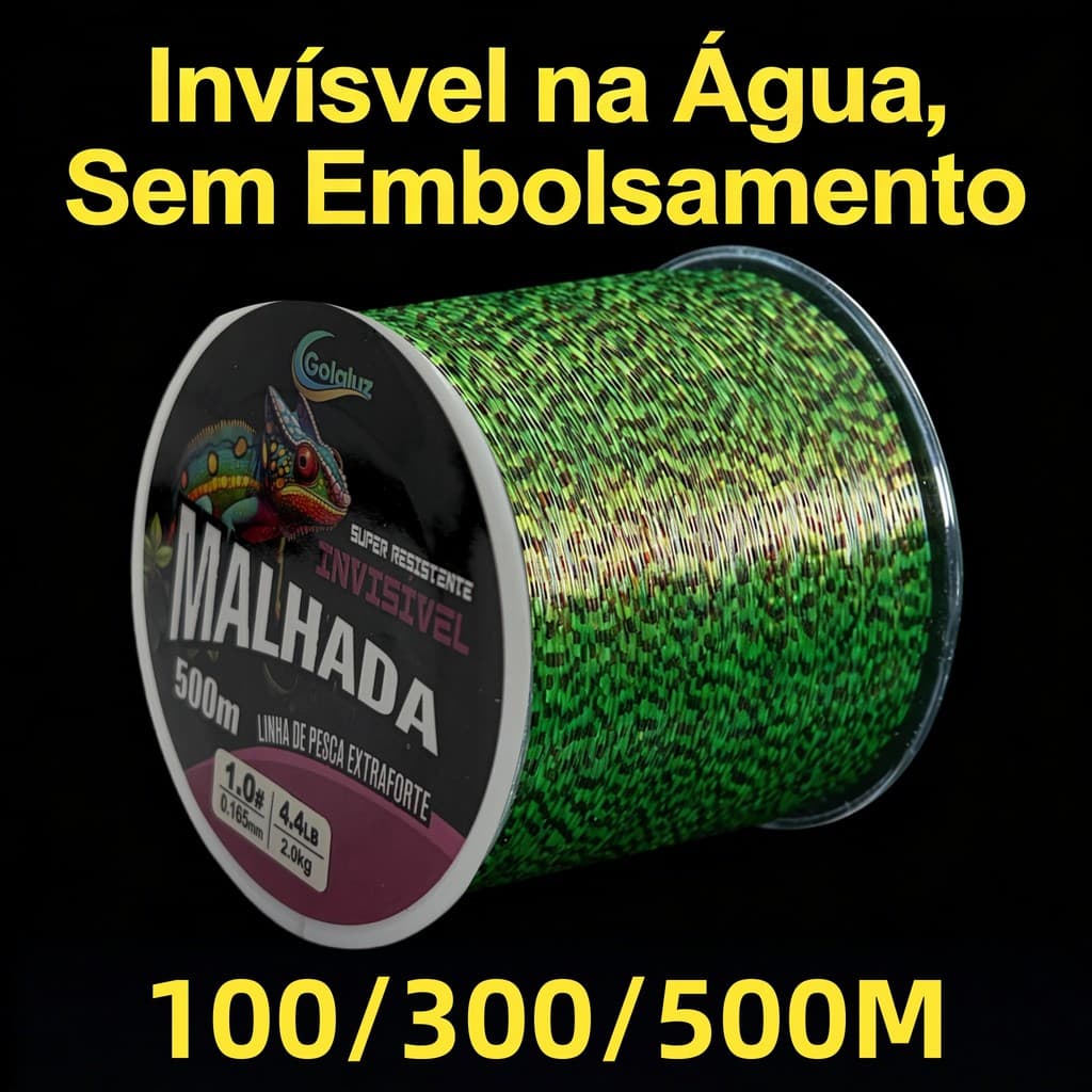 Linha de pesca manchada 100/300/500m, revestimento de flúor, linha frontal de carbono, pesca de carpa, linha de pesca su