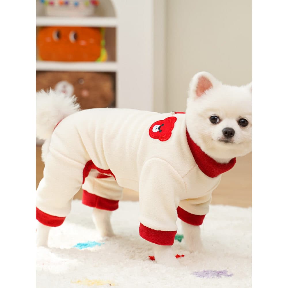 Roupas de quatro patas para animais de estimação, cães pequenos e médios, roupas para gatos, outono inverno, suprimentos