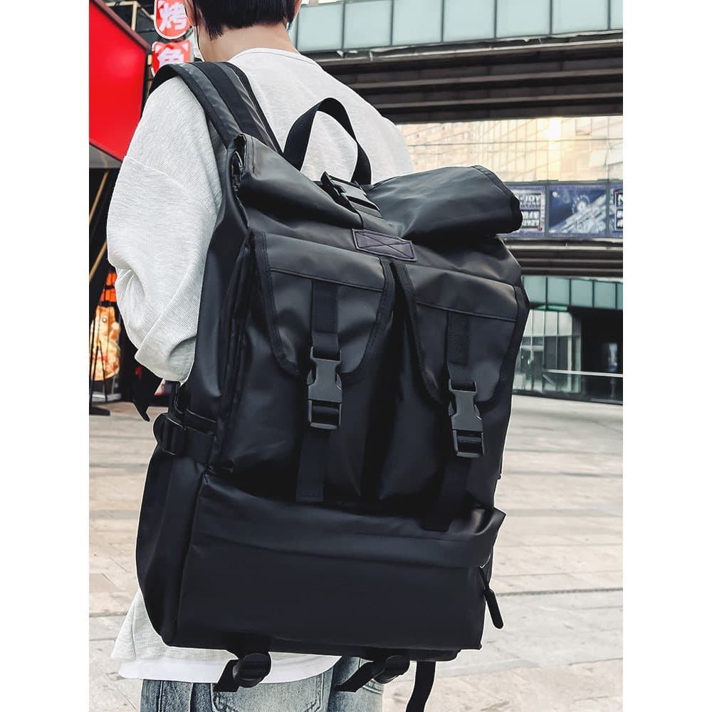 Mochila esportiva à prova d'água, mochila masculina para ciclismo, viagem, grande capacidade, funcional ao ar livre, bol