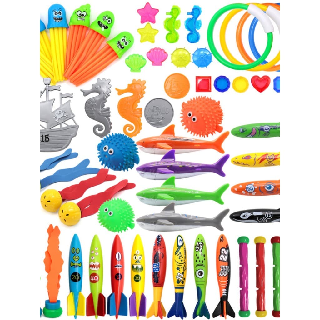 Crianças piscina jogando brinquedos de água mergulho captura brinquedos Velcro peixe Torpedo tubarão mergulho piscina tr