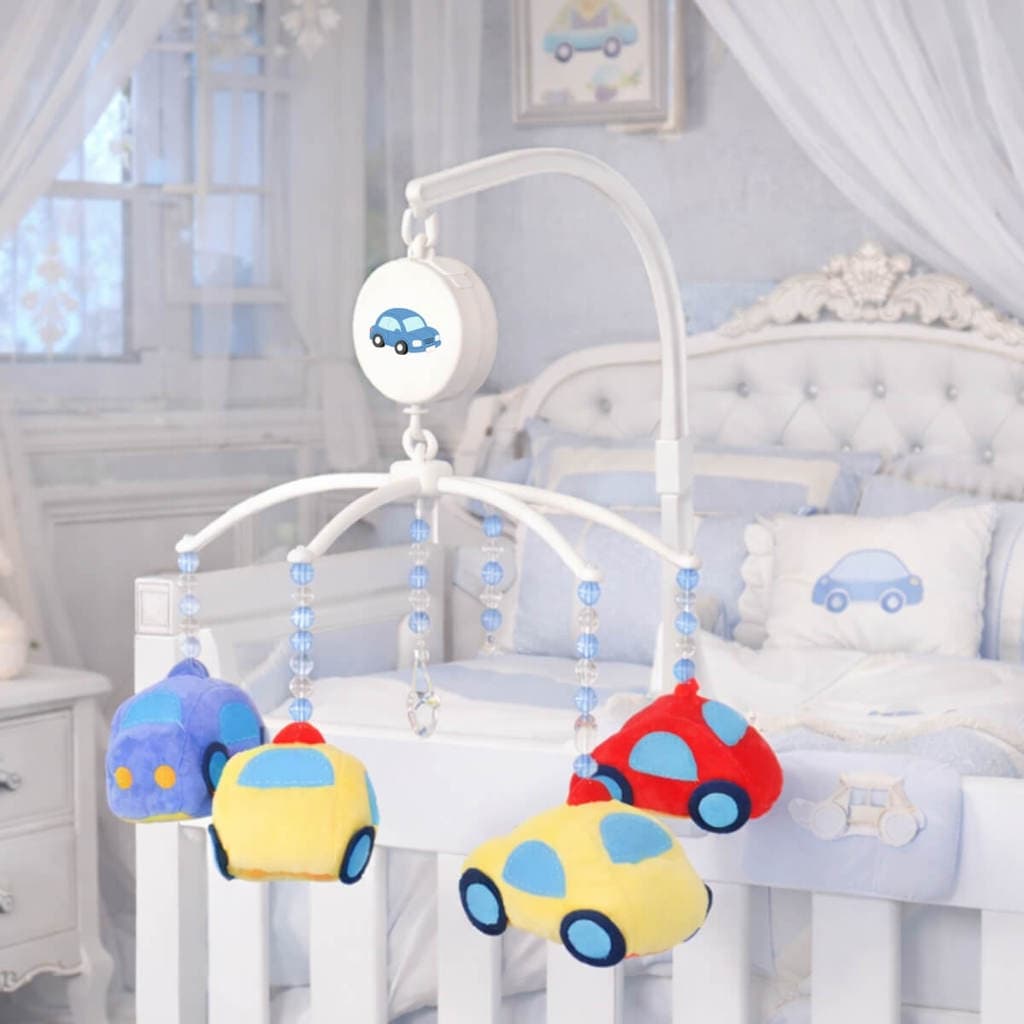 Mobile para Berço Musical Menino de Carrinho