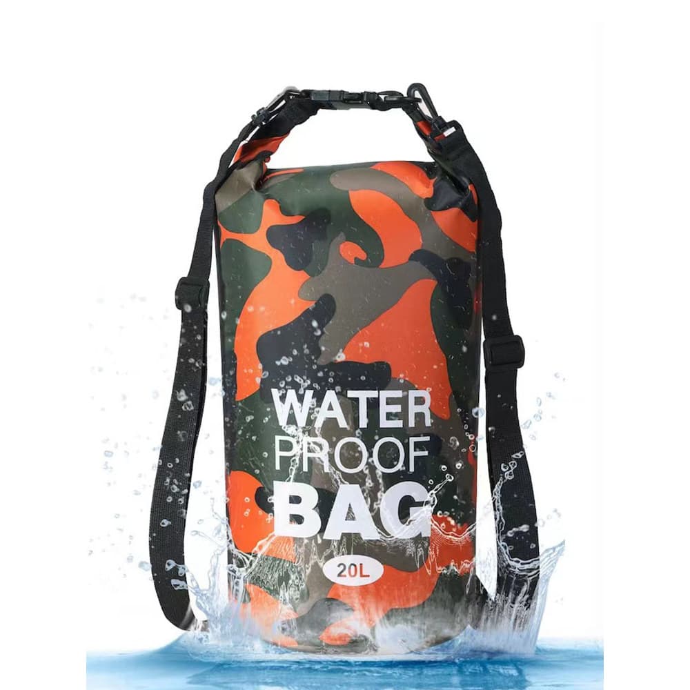Saco à prova dwaterproof água ao ar livre balde saco do telefone móvel natação Rafting mochila das mulheres dos homens S