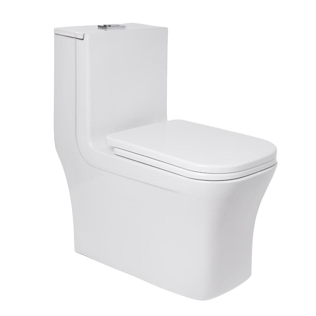 Vaso Sanitário Monobloco Caixa Acoplada Privada Jurerê Pingoo - Branco