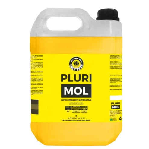Pluri Mol 5L Desengraxante Super Concentrado Shampoo Automotivo Easytech