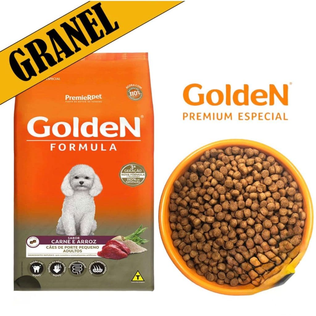 Ração Para Cachorro PremieR Pet Golden Raças Pequenas 3Kg - Ração Cachorro