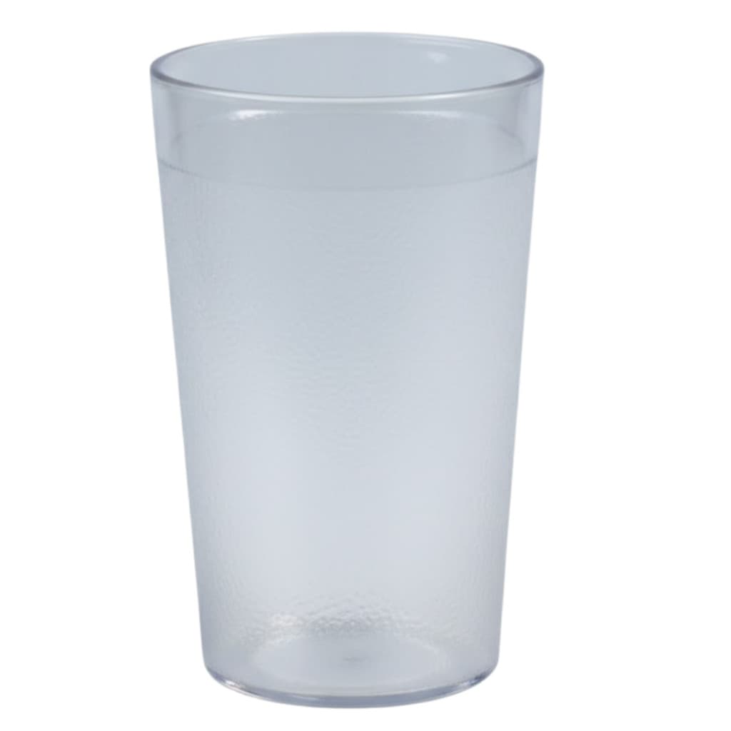 Kit 6 Copos Policarbonato 250ml Transparente Inquebrável Durável Anti-Impacto Resistente Uso Diário Bebidas Buffet