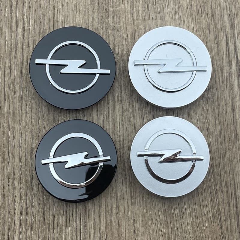 4pcs/set Roda Tampa Do Cubo 58mm 64mm Para Opel Central Aro Da Logotipo Pneu