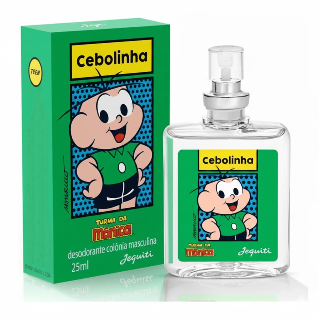 Deo Colônia Unixess Cebolinha 25ml - Jequiti