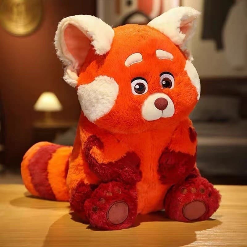 Brinquedos De Pelúcia Vermelha Disney Panda Pixar Filme Viragem Boneca Anime Fofinhos