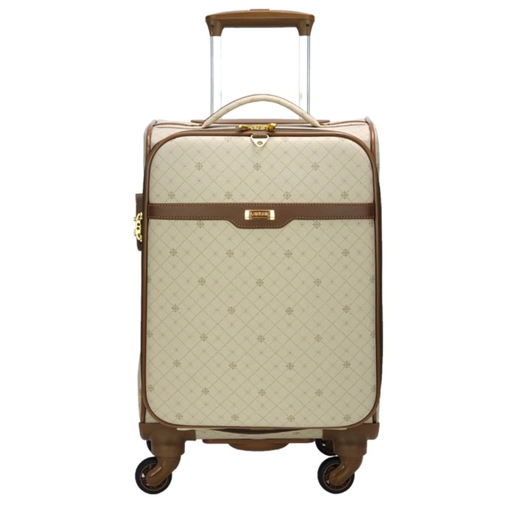Mala de Viagem 10kg Pequena de Bordo com Porta Notebook e Rodas 360º - Munique Gold - Lansay