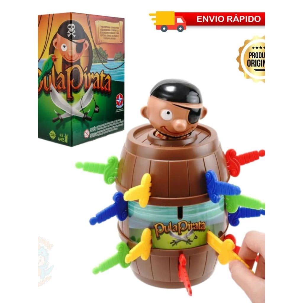 Jogo Pula Pirata - Estrela ORIGINAL