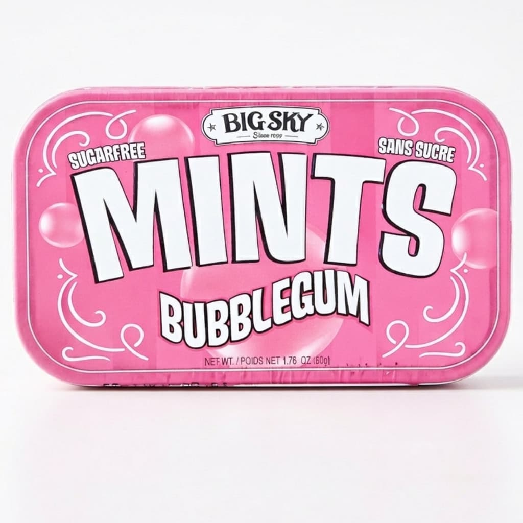 Bala Big Ski Mints Bubblegum 50g