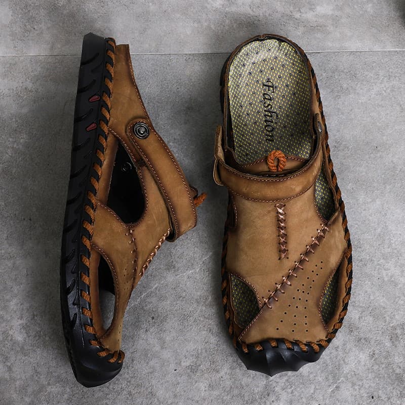 Chinelos de dupla utilização masculinos verão sandálias 2026 novo estilo sandálias ao ar livre chinelos ao ar livre Wear