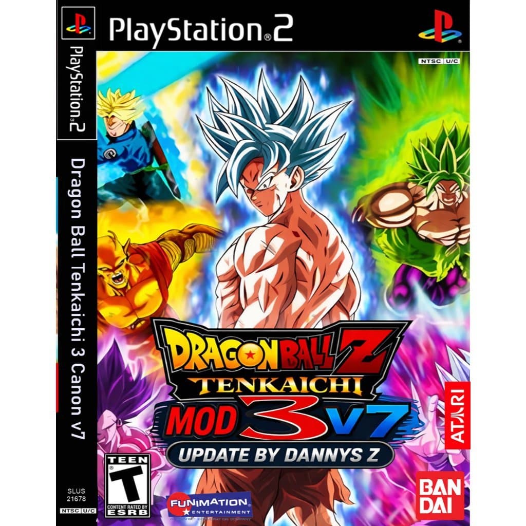 Dragon Ball Tenkaichi 3 Mod Canon v7 - Ps2