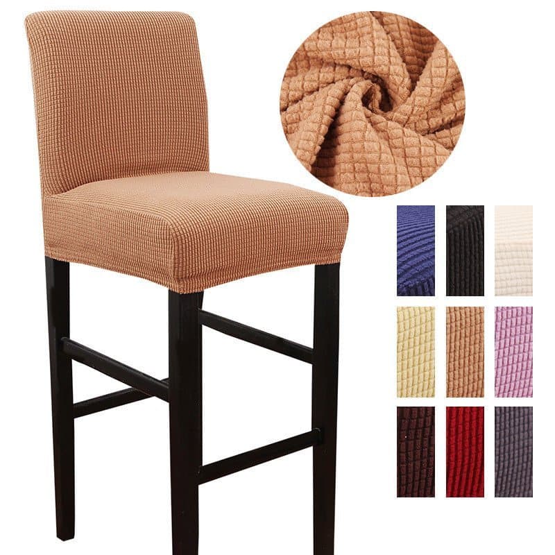 Fornecido diretamente pelo fabricante, disponível em estoque, capas elásticas e espessas com padrão de milho para cadeir