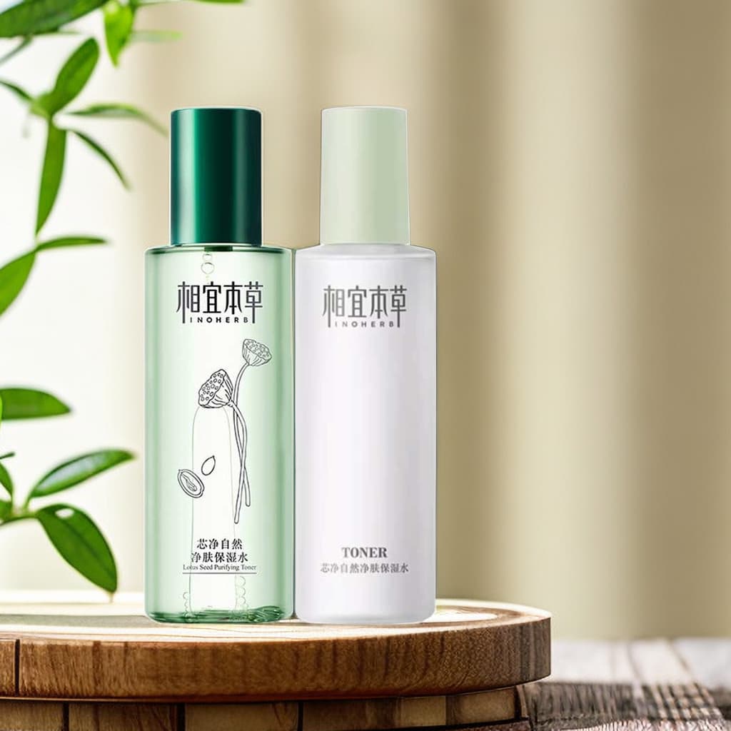 Núcleo de ervas genuíno e acessível, limpeza de água adstringente Natural, purificação da pele, hidratante, controle de