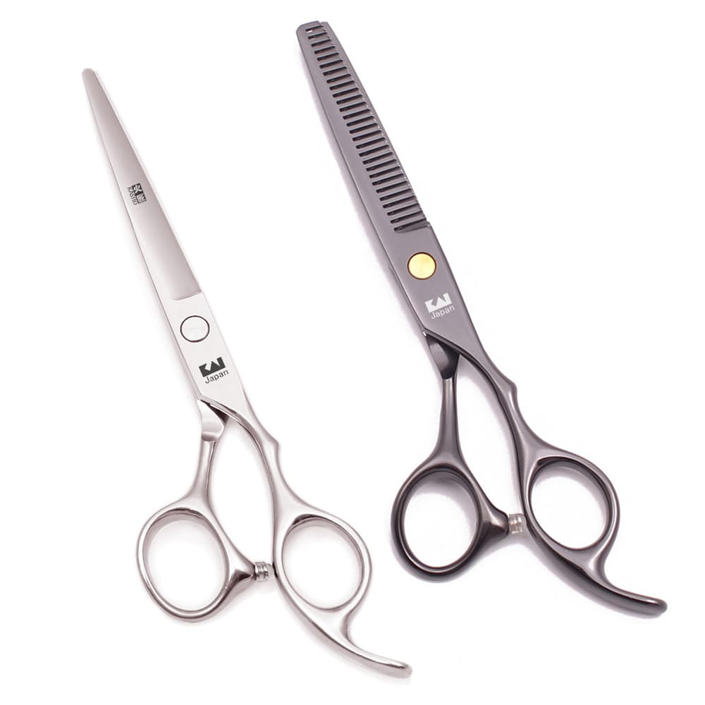 Firesmith 18/20cm tesoura de corte de cabelo aprendiz doméstico corte plano desbaste dentes corte cabelo franja ferramen
