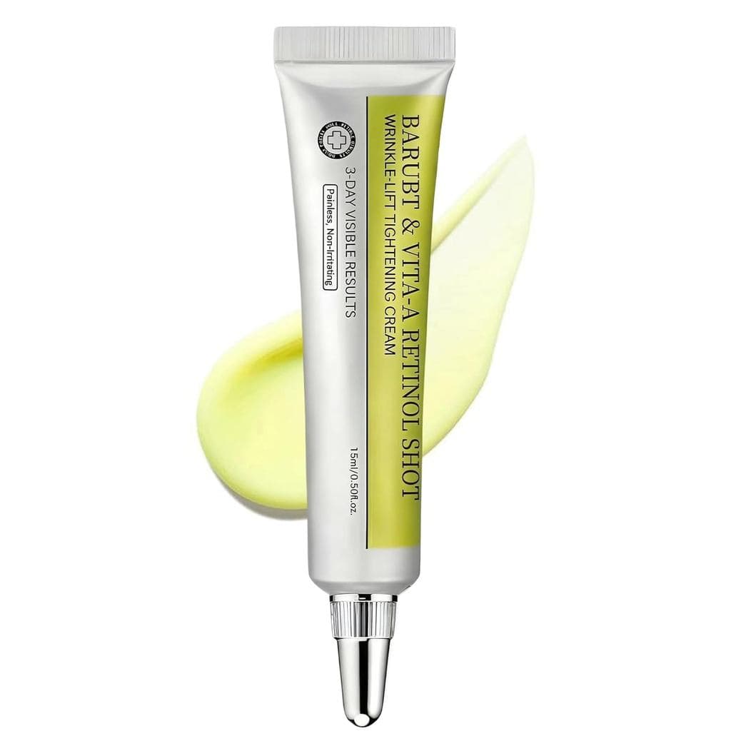 Sérum Facial Firmador com Retinol - Sérum hidratante contendo 0,1% de retinol e 1% de pantenol para reduzir os poros, di
