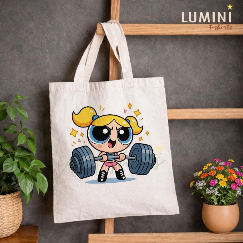 Bolsa ECOBAG sacola LINDINHA unissex casual academia gym bolsa básica verão