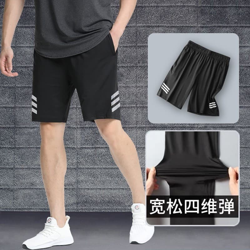 Homens esportes Shorts esportivos masculinos soltos Fitness basquete correndo de secagem rápida verão respirável treinam