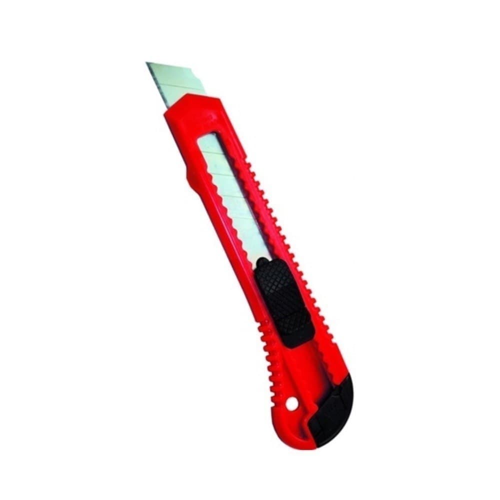 Estilete Vermelho Grande 18mm Estilete Barato