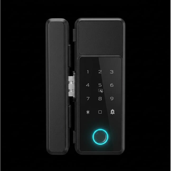 Fechadura Digital com Biometria e Senha Sistema de Segurança Moderno Dibea