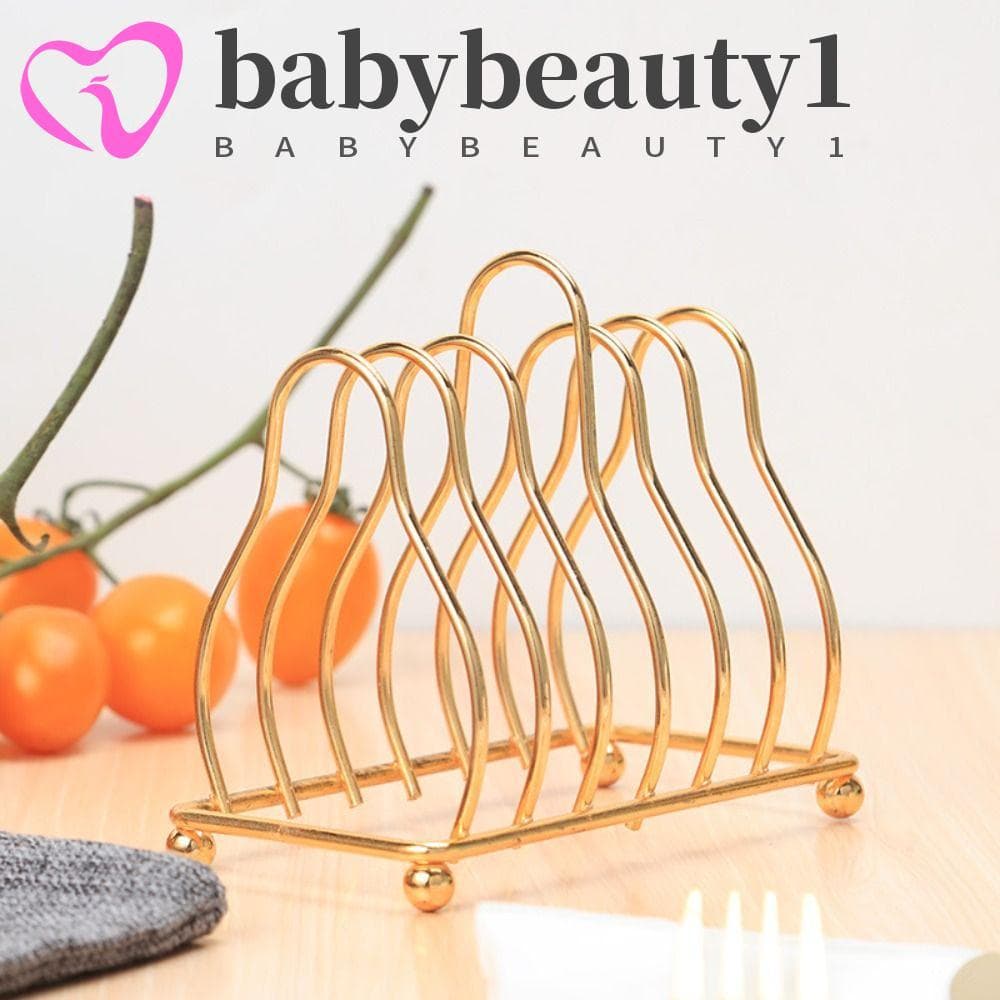 BABYBEAUTY1 Rack De Armazenamento De Ferro De Cozinha , Suporte De Prato Pequeno Estilo Europeu , Sem Instalação