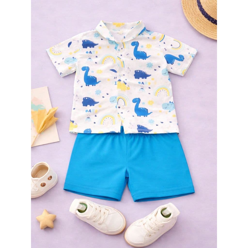 Conjunto Camisa + Shorts de bebê Sebastiam