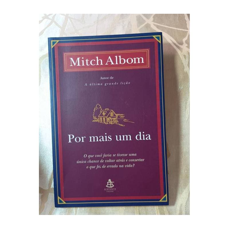 Por Mais um Dia autor Mitch Albom