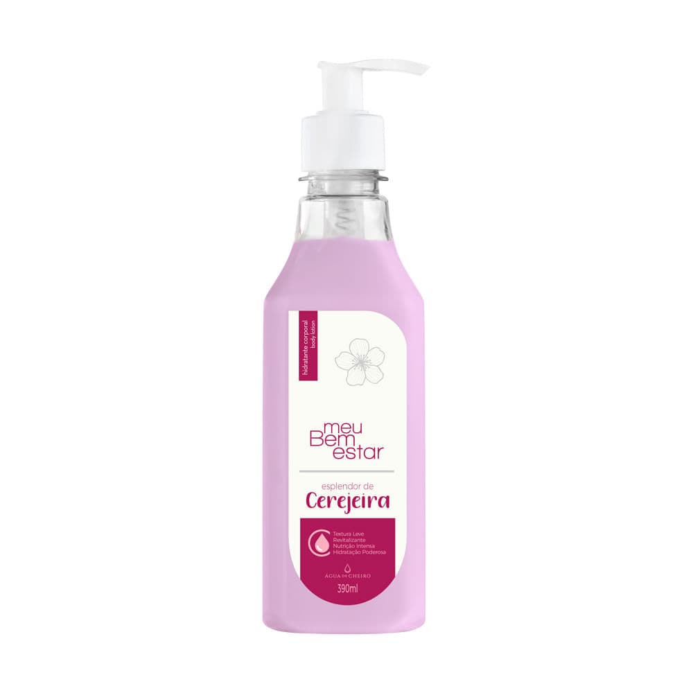 Hidratante Corporal Meu Bem Estar Esplendor de Cerejeira - 390ml