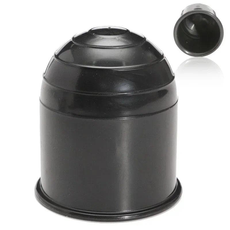 Universal 50MM Acessórios De Reboque Preto Bola Capa Barra De Engate Proteção Estilo Do Carro