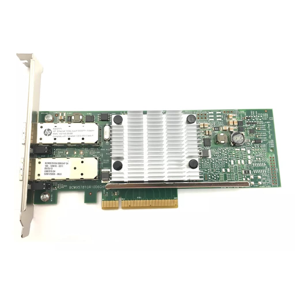 Placa de Rede HPE Dual 530SFP PCI-e x8 652503-B21