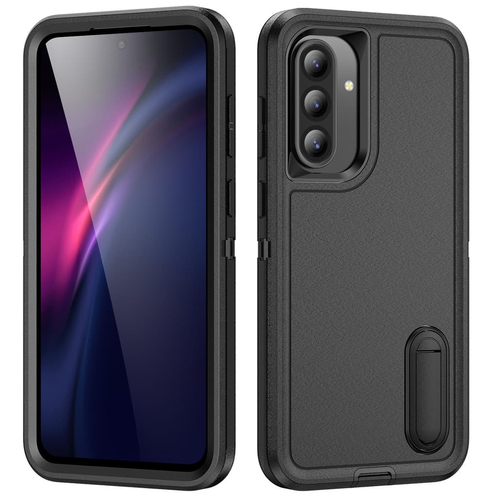 3 Em 1 Armadura Pesada Defender Caso De Telefone Para Samsung Galaxy A26 A36 A56 5G A15 A16 A17 A14 A54 A04S A13 TPU Sil