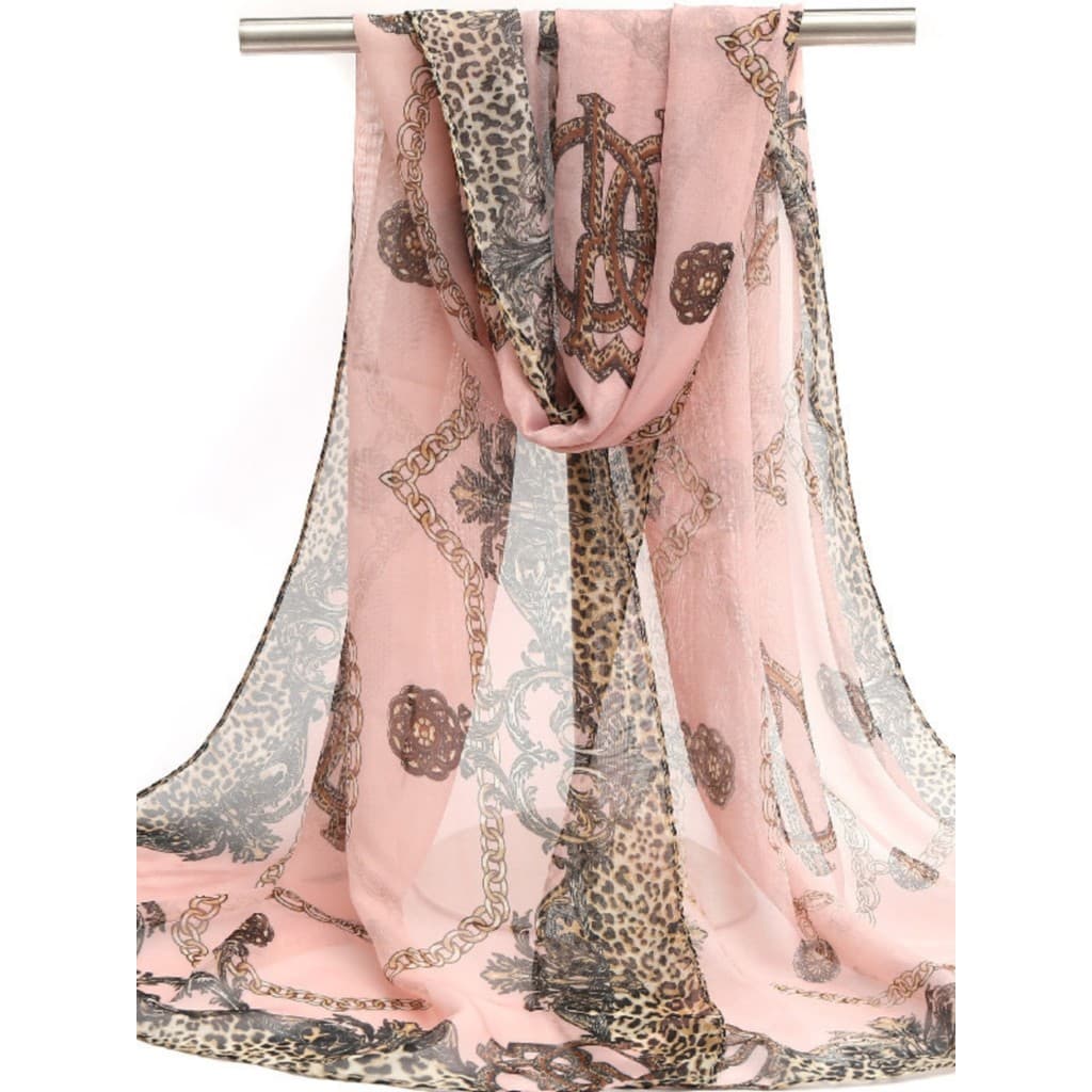 Chiffon pequeno lenço de seda cachecol pequeno xale pega impressão longo feminino primavera verão decoração protetor sol