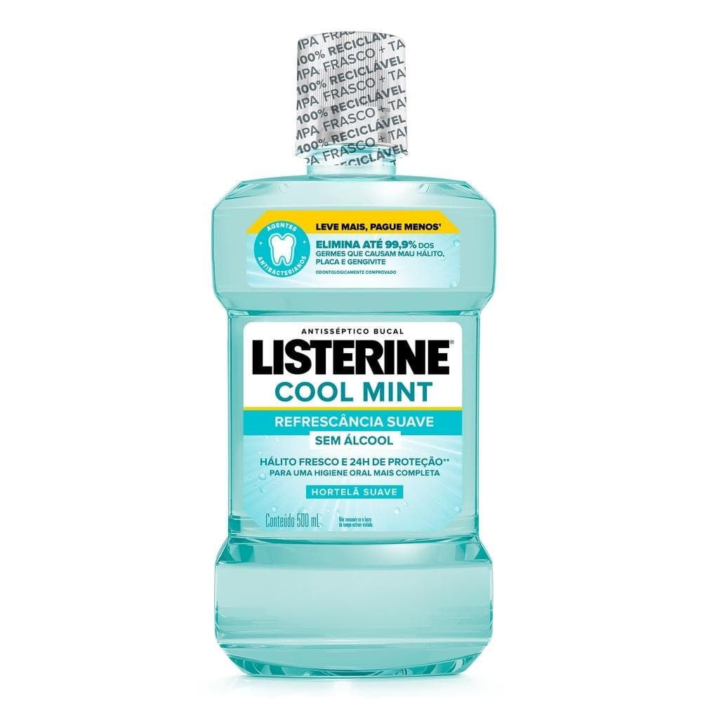 Enxaguante Bucal Listerine Zero 500ml