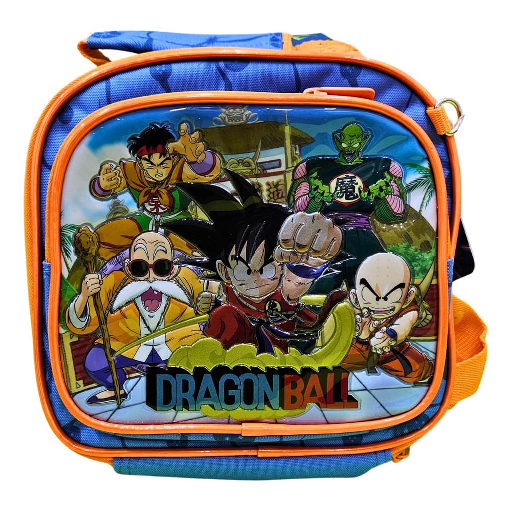 Lancheira Escolar Dragon Ball Super Original Resistente Com Alças