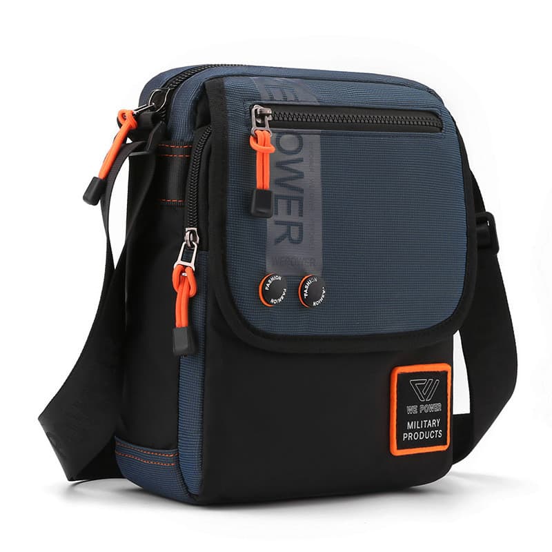 Bolsa mensageiro masculina novo estilo à prova d'água multifuncional bolsa mensageiro masculina na moda High-End Commute