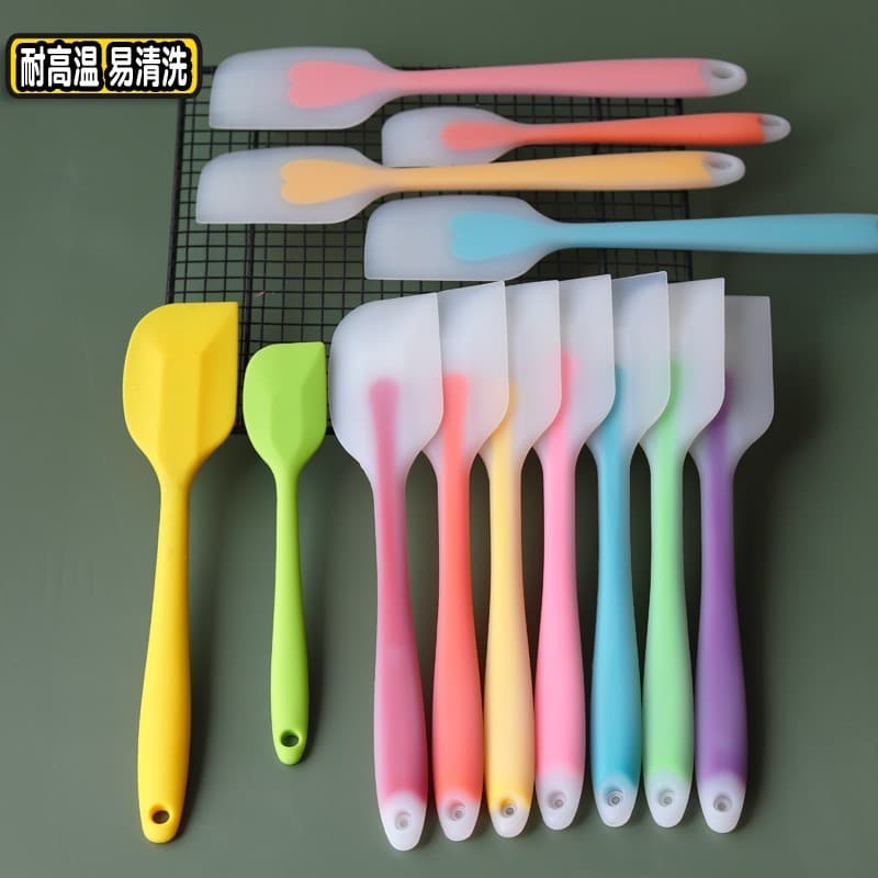 Espátula Tamagoyaki de alta temperatura, espátula de Silicone antiaderente, espátula especial, frigideira, ovo frito, es