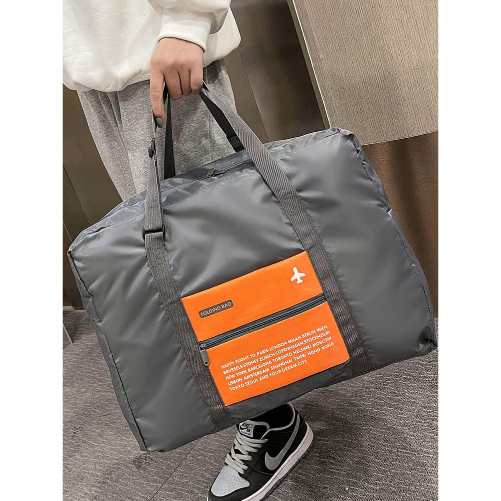 Bolsa de viagem dobrável, masculina, feminina, curta distância, leve, grande capacidade, curto prazo, viagem, estudantes