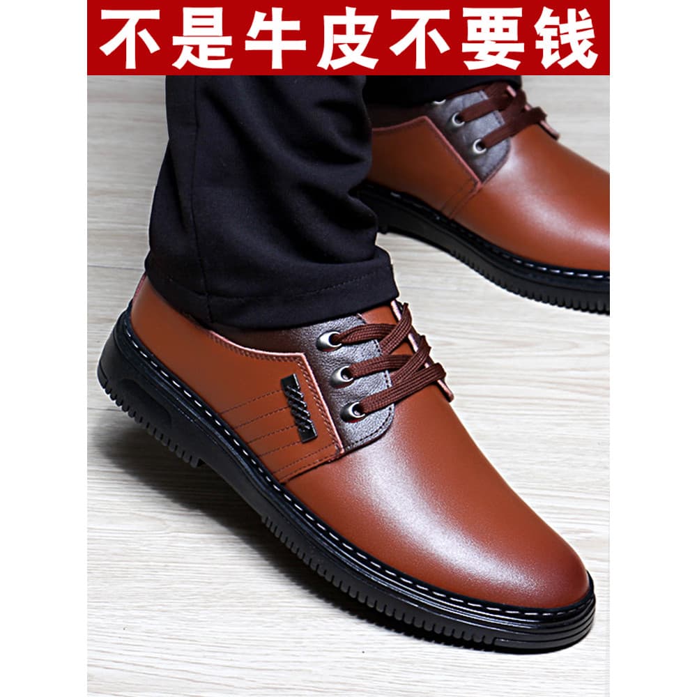 Couro genuíno Casual sapatos de couro masculino negócios Formal sapatos masculinos 2026 novo estilo na moda All-Match sa