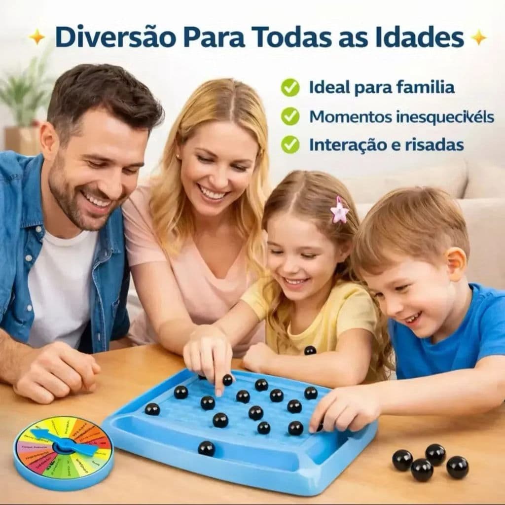 Xadrez Magnético 20/30 Esferas Jogo Educativo Infantil Tabuleiro Estratégia Lógica Portátil