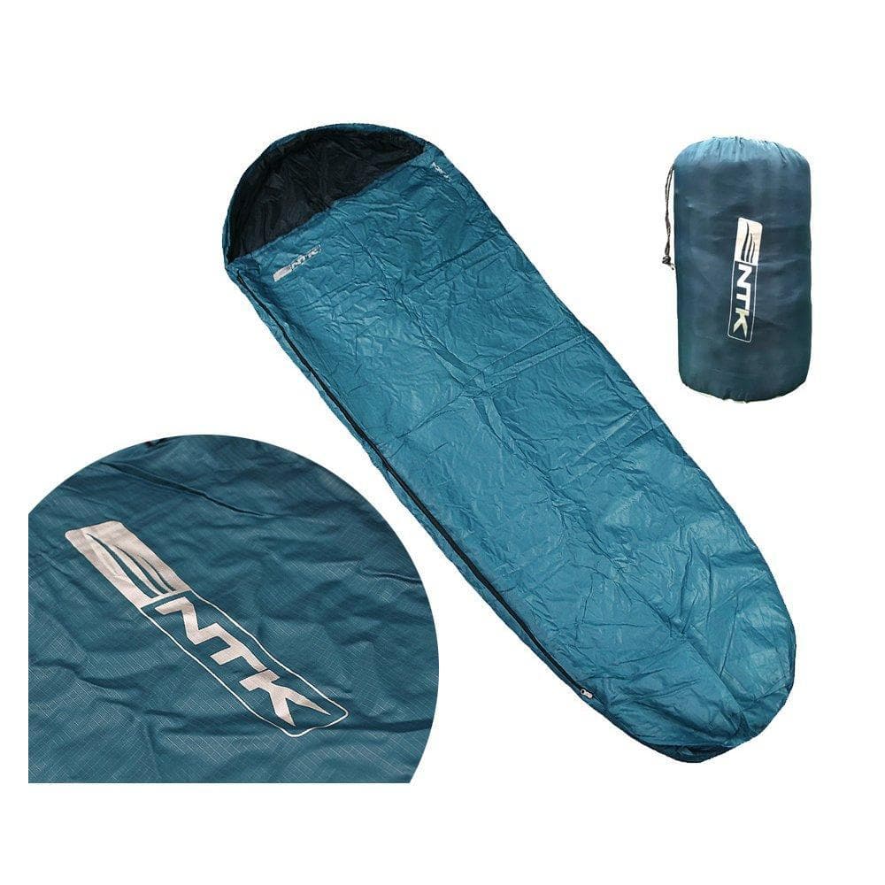 Saco De Dormir Micron X-Lite 5°c à 8°c Azul E Preto Nautika