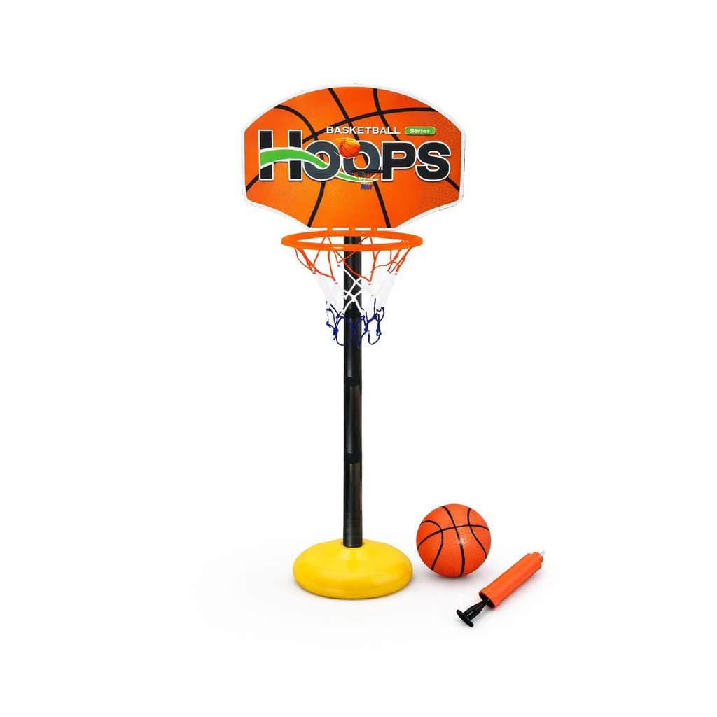 Cesta De Basquete Infantil Ajustável Kit Completo Com Bola