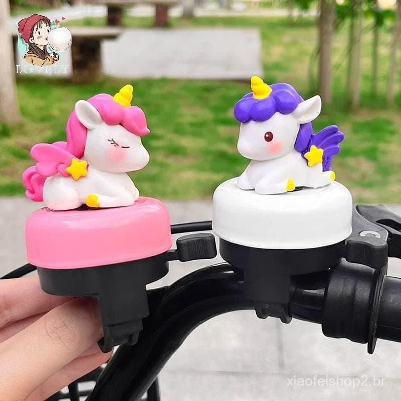 Sino De Bicicleta Infantil , Desenho Animado Fofo Universal Super Alto , Fácil De Instalar